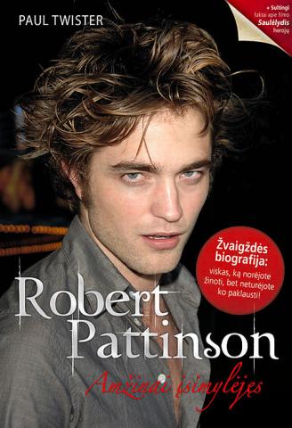 Daiktas Knygą apie Robert Pattinson. 