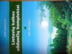 Daiktas J.Juzėnienė Lietuvių kalbos užduočių kompleksai VIII - XII klasei 
