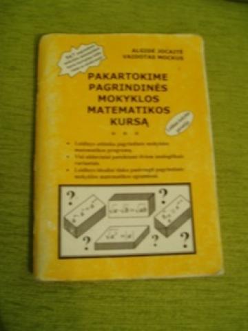 Daiktas Pakartokime pagrindinės mokyklos matematikos kursą