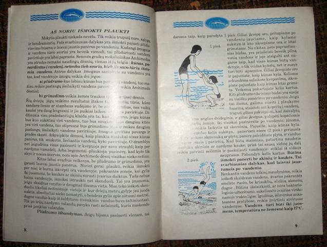 Daiktas Knyga apie plaukimą