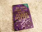 Daiktas Knyga "So YOU think you know HARRY POTTER?"