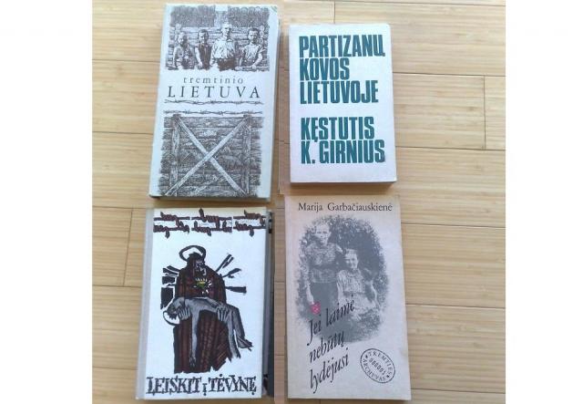Daiktas Trys knygos apie Lietuvos istoriją, trėmimus - jei laimė nebūtų lydėjusi, leiskit į tėvynę, tremtinio lietuva
