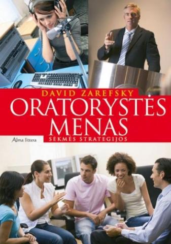Daiktas Pirkčiau David Zarefsky knygą "Oratorystės menas"