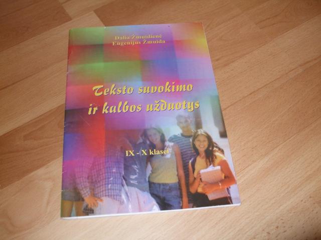 Daiktas Teksto suvokimo užduotys