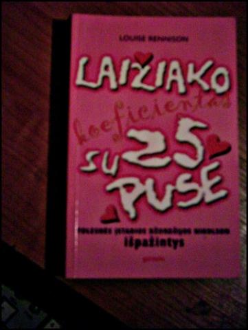 Daiktas Knyga. "laižiako koficijentas 25 su puse"