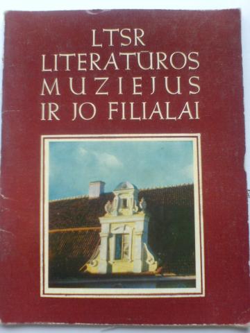 Daiktas Lietuvos TSR literatūros muziejai
