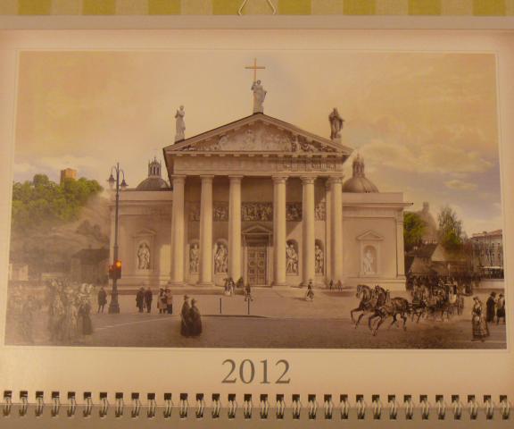 Daiktas 2012 Kalendorius