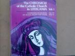 Daiktas Lietuvos bažnyčių kronika the chronicle of the Catholic Chrunch in Lithuania