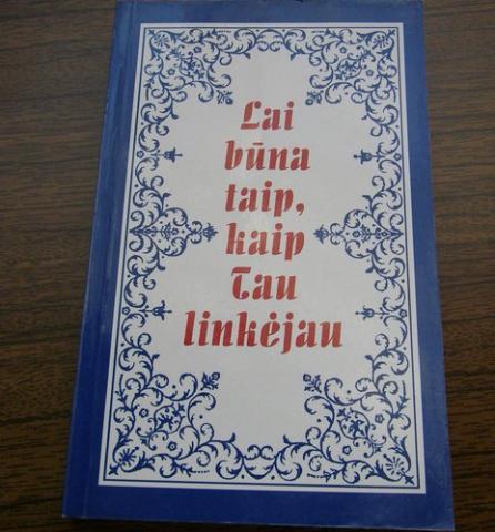 Daiktas palinkėjimai, sveikinimai