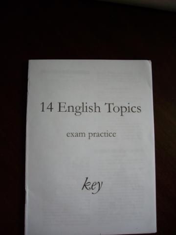 Daiktas 14 english topics