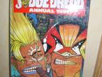Daiktas JUDGE DREDD KOMIKSŲ KNYGA 1991 M. LEIDIMO KIETU VIRSELIU