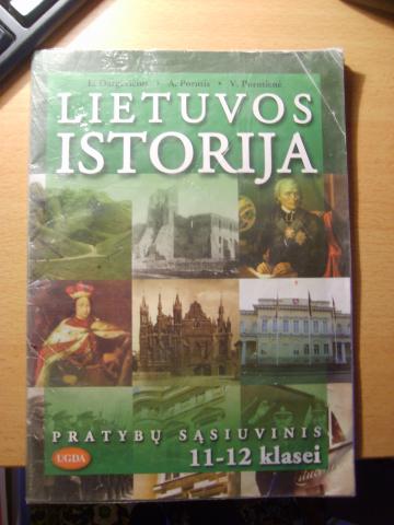 Daiktas pratybų sąsiuvinys "Lietuvos Istorija" 11-12kl.