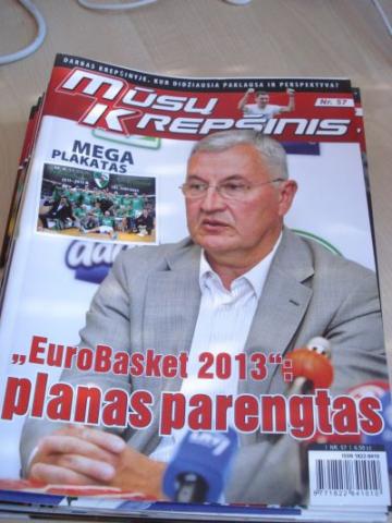 Daiktas Daug Mūsų krepšinis žurnalų