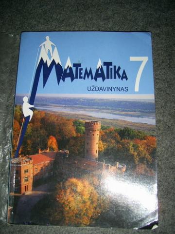 Daiktas 7 klases matematikos uzdavinynas