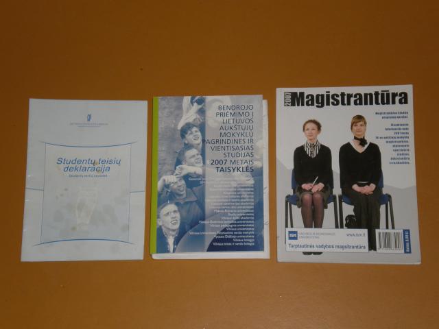 Daiktas Knygos ir leidiniai abiturientams ir studentams