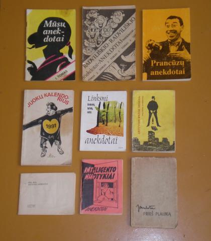 Daiktas Anekdotu knygos (humoras, humoreskos ir pan.)