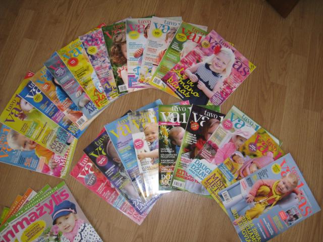 Daiktas Žurnalas Tavo vaikas + Mažylis (viso 30vnt) 2013-2014m