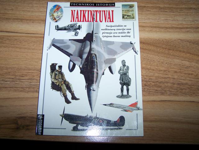 Daiktas Knygele "naikintuvai"