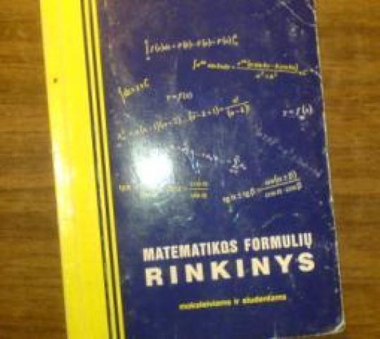 Daiktas formulių rinkinys