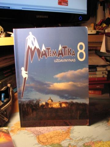 Daiktas Matematika. Uždavinynas 8 klasei