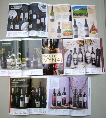 Daiktas Vienuolika leidinių apie vyną iš viso pasaulio