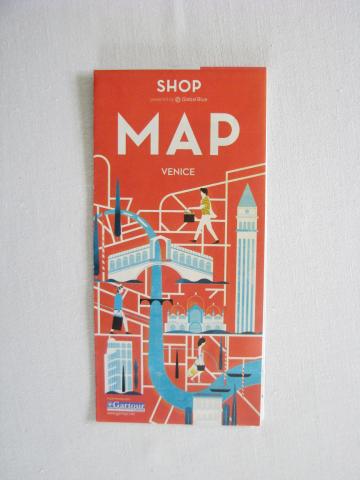 Daiktas Venecija turistinė schema