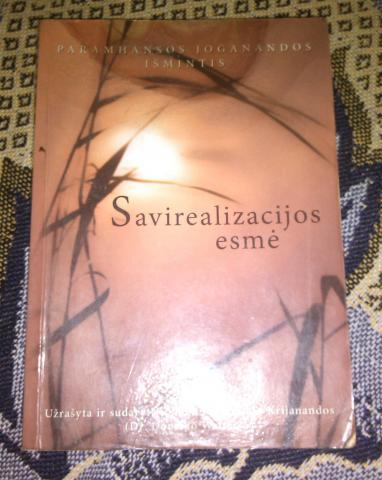Daiktas knyga savirealizacijos esme