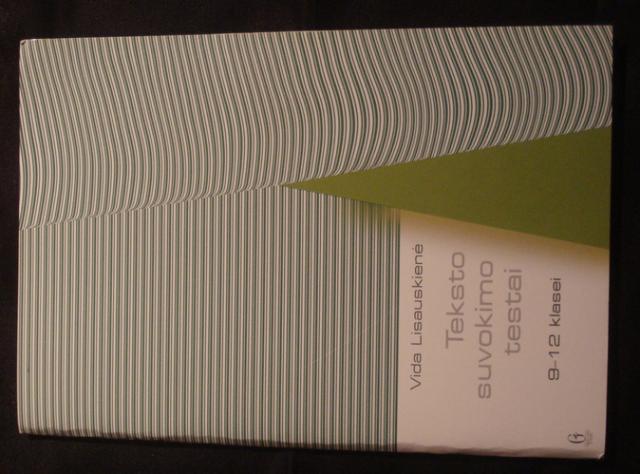 Daiktas TEKSTO SUVOKIMO TESTAI