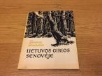 Daiktas Simono Daukanto knyga"Lietuvos girios senoveje"