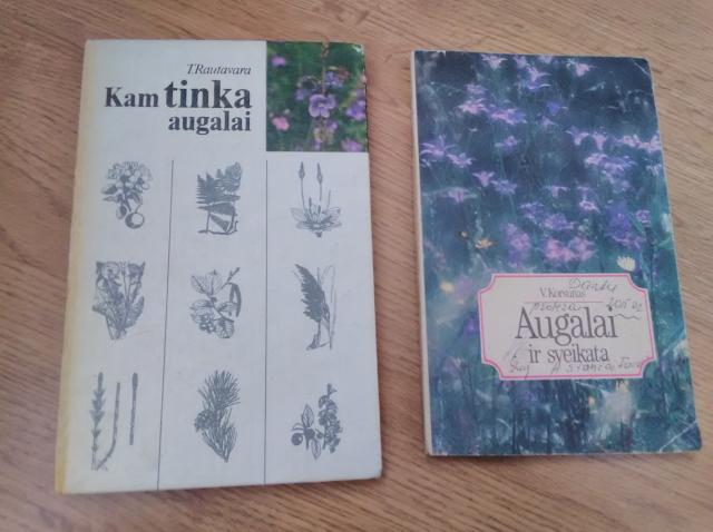 Daiktas Augalu,geliu knygos