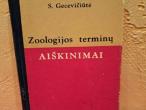 Daiktas Zoologijos terminų aiškinimai  2,50€
