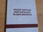Daiktas Saugos taisyklės eksploatuojant šilumos įrenginius 1€