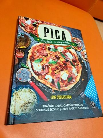 Daiktas receptų knyga Pica 3,50€ (rezervuota)