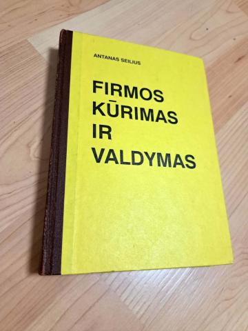 Daiktas Firmos kūrimas ir valdymas 2,50€