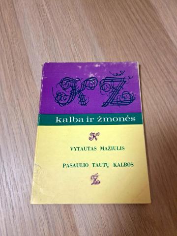 Daiktas Pasaulio tautų kalbos 1€