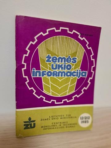 Daiktas Žemės ūkio informacija 1€