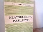 Daiktas Neatskleista paslaptis (apie Turino drobulę)  1€