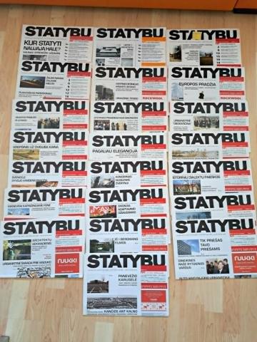Daiktas Statybų laikraštis architektams, statybininkams, verslininkams 8€