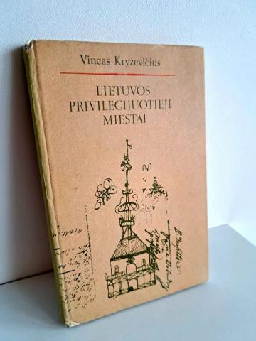 Daiktas Lietuvos privilegijuotieji miestai  2€