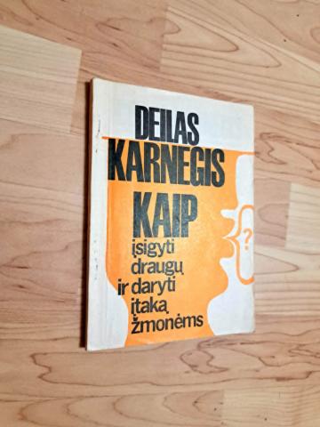 Daiktas Kaip įsigyti draugų ir daryti įtaką žmonėms 2,50€