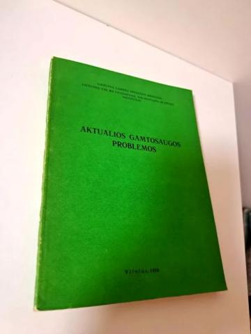 Daiktas Aktualios gamtosaugos problemos  1€