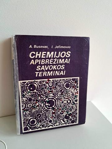 Daiktas Chemijos apibrėžimai, sąvokos, terminai 1,50€  (rezervuota)