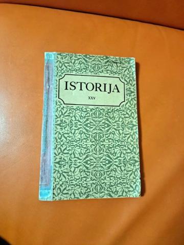 Daiktas Istorija XXV  1,50€