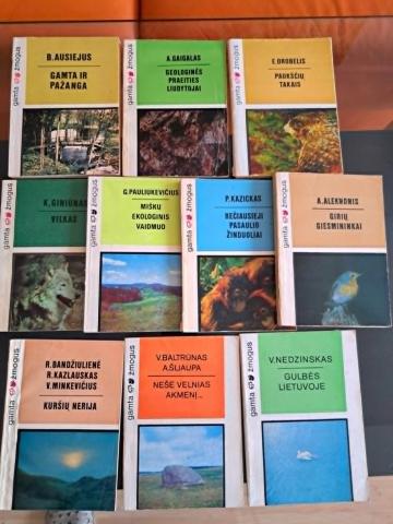 Daiktas serijos Gamta ir žmogus knygų rinkinys 6€
