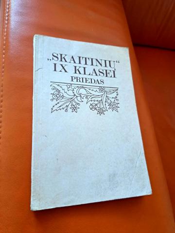 Daiktas "Skaitinių" IX klasei priedas 1,50€