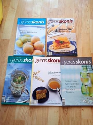 Daiktas Penki žurnalai Geras skonis  2,50€  (rezervuota)