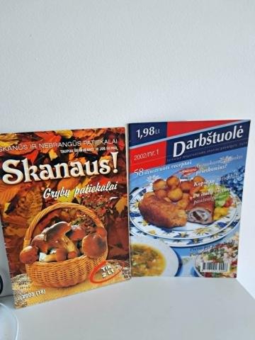 Daiktas Du receptų žurnaliukai 1,50€ (rezervuota)