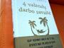 Daiktas 4 valandų darbo savaitė  3€