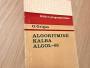 Daiktas Algoritminė kalba Algol-60  1€