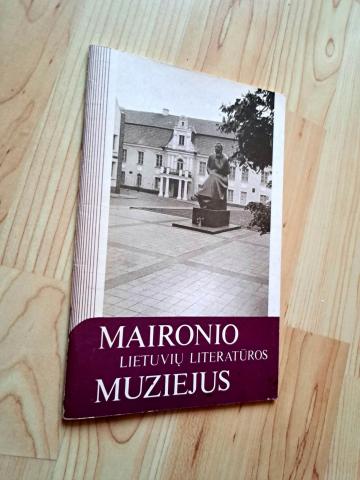 Daiktas Maironio lietuvių literatūros muziejus  1€
